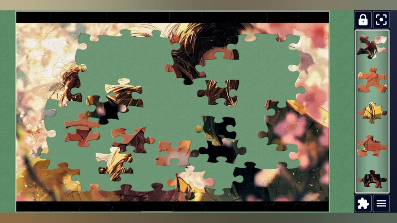 Cherry Blossom Selfie,,🌸🌸🤳🏻//jigsaw Challenge Hub🧩🧩//puzzles Game 🎮//jigsaw puzzles Adventure,🧩🧩//