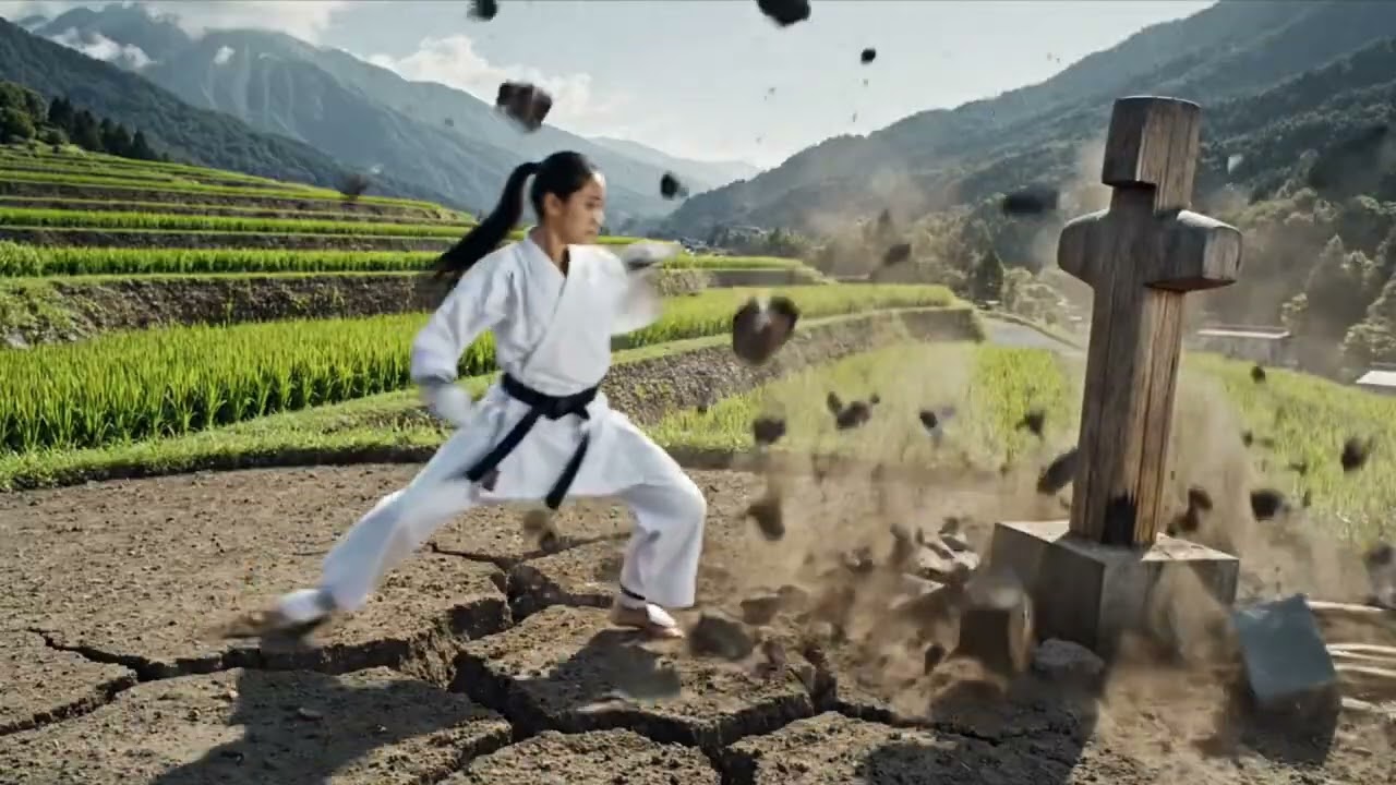 Her Okinawan Karate Choreography Feels Ancient