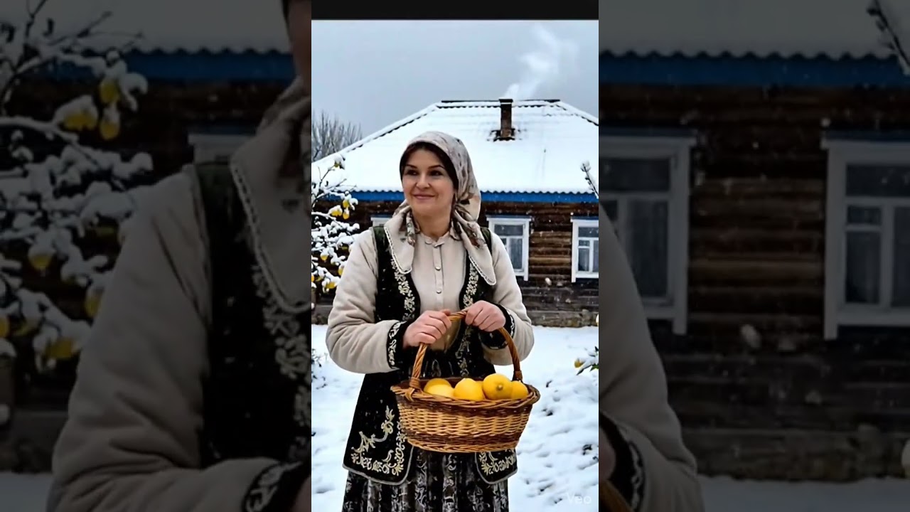 Beatiful winter and beatiful nature #village