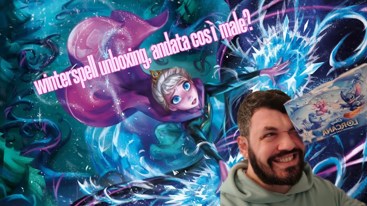 💫BOX APERTO!Disney Lorcana WinterSpell hit incredibili o flop totale? #tradingcards#lorcana #disney 