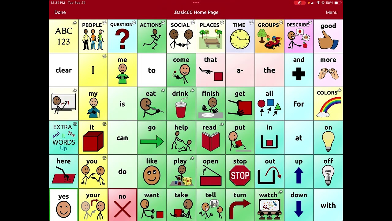 Adding a Whiteboard into TouchChat WordPower