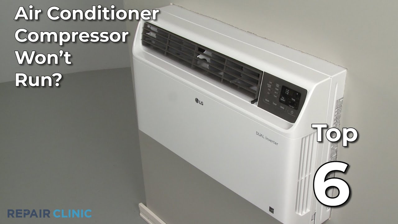 Air Conditioner Compressor Won't Run &mdash; Air Conditioner Troubleshooting