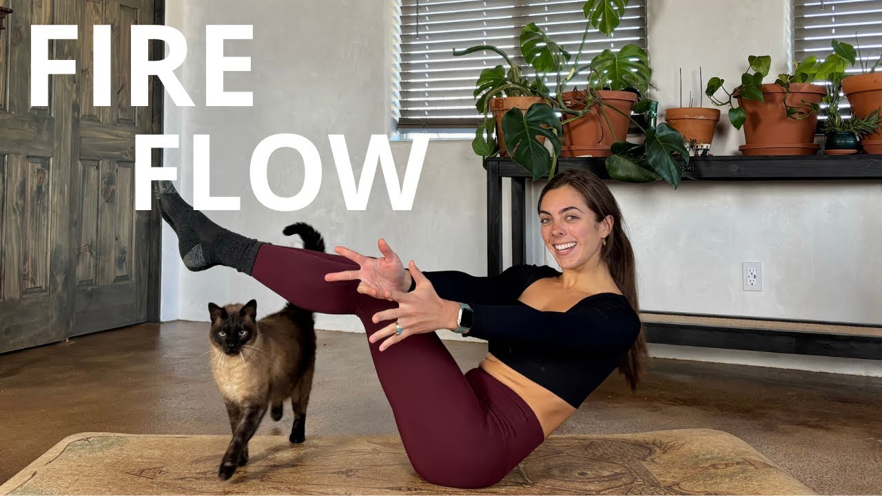 Ignite Your Core 🔥 Fire Flow Yoga for Strength + Balance