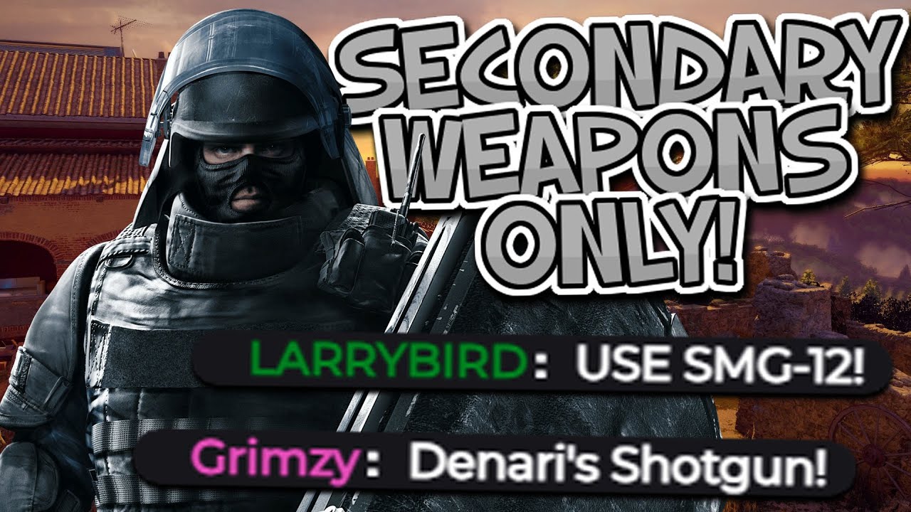 They're BETTER Than The Main Weapons! (Rainbow Six Siege)