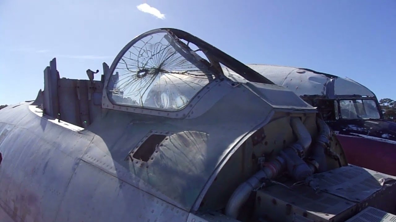 Derelict aircraft museum