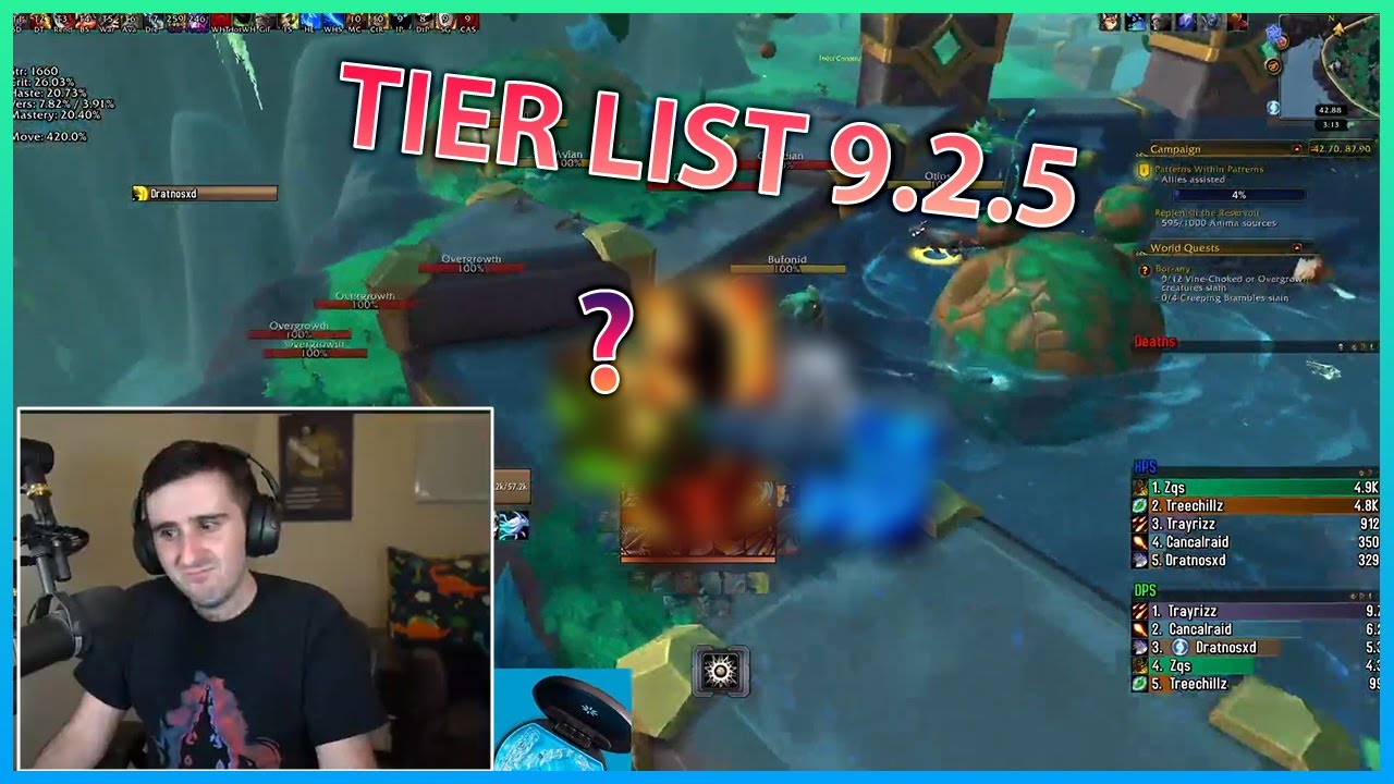 DRATNOS ON THE BEST CLASSES FOR 9.2.5!!!|Daily WoW Highlights #448 |