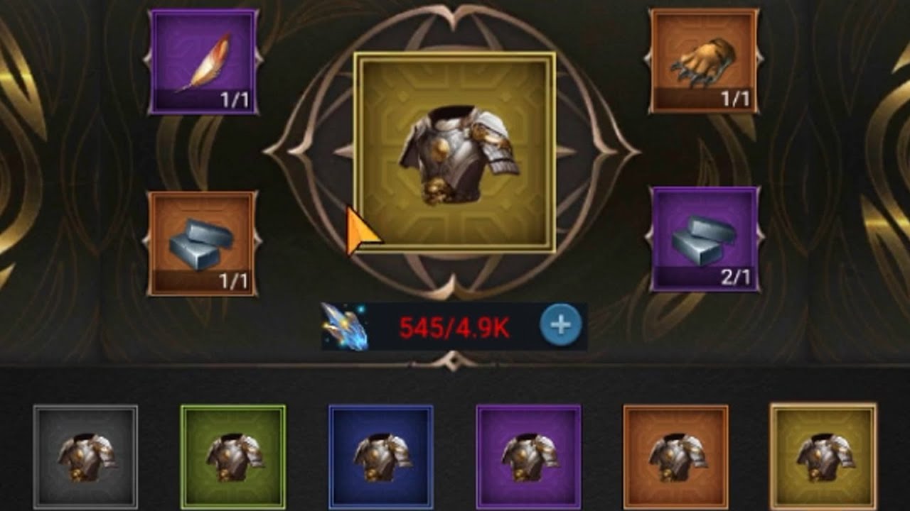 Avoir de bon equipements dans Rise of empire ice and fire fr / STALLGRIN