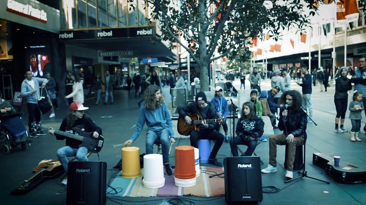 Under the Bridge, performed by MixedUpEverything