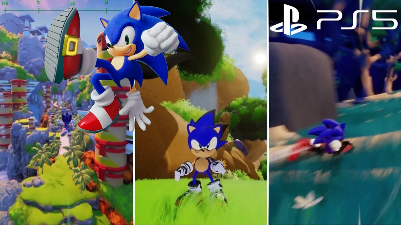 Sonic Fan Games On PS5 With INSANE Control!