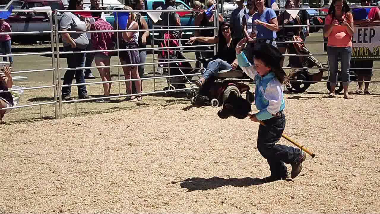 Coos County Fair Crowns Stick Horse Rodeo Queen