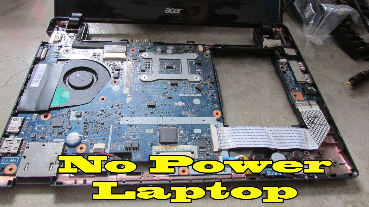 FIxing No Power Laptop ( Let's Diagnose) TAGALOG