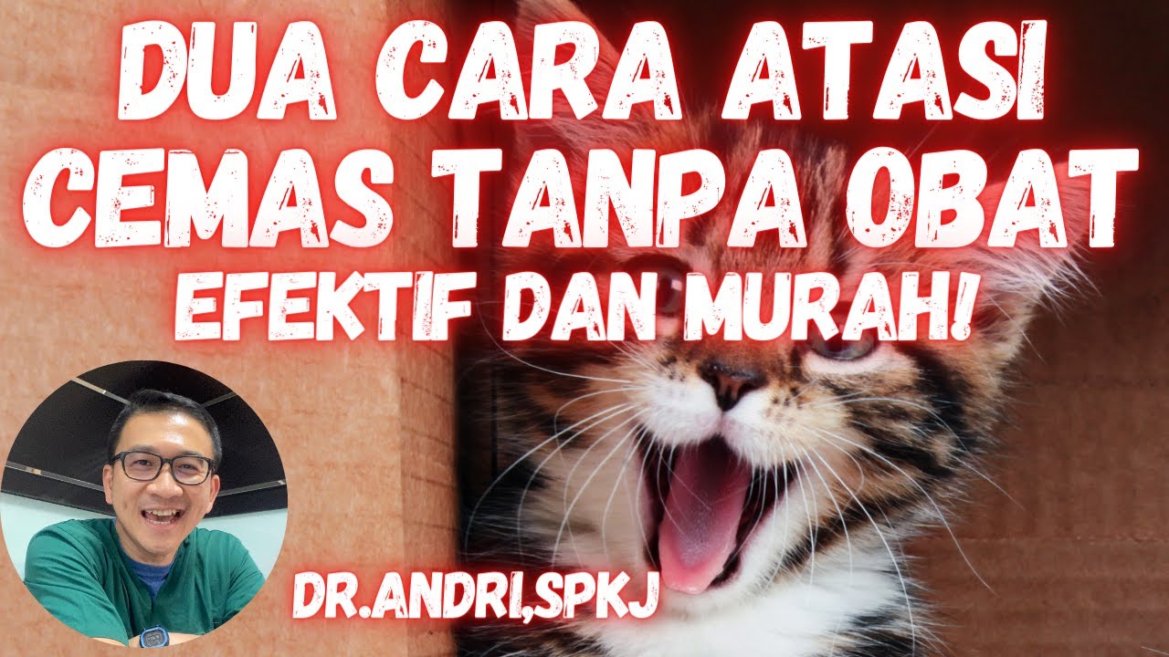 DUA CARA MENGATASI CEMAS TANPA OBAT : MUDAH Dan MURAH