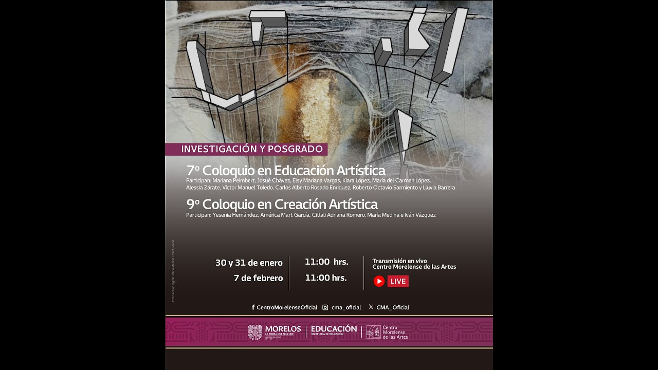 7º Coloquio en Educación Artística / parte 2