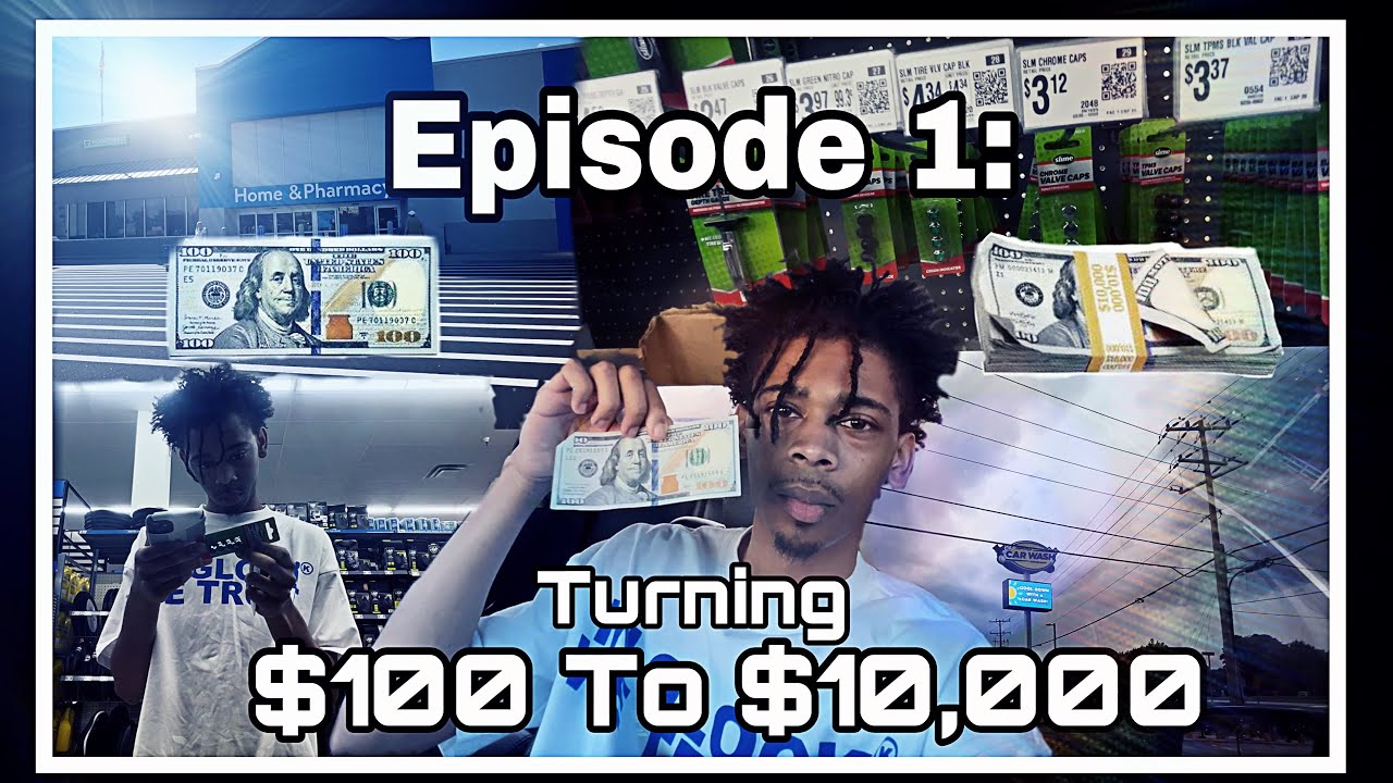 Turning $100 Into $10,000 Reselling Sneakers 