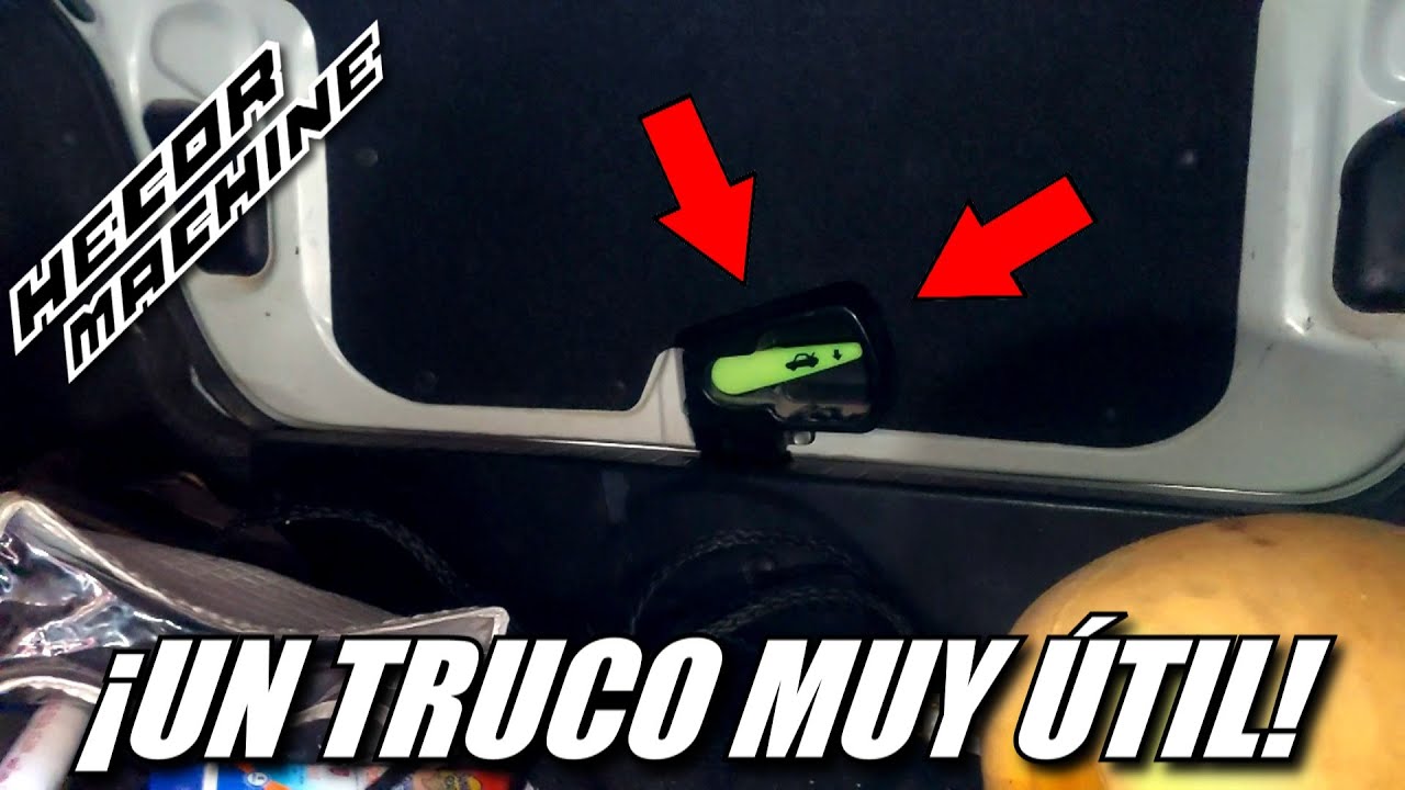 COMO ABRIR CAJUELA CON CHAPA DESCOMPUESTA | Toyota Corolla
