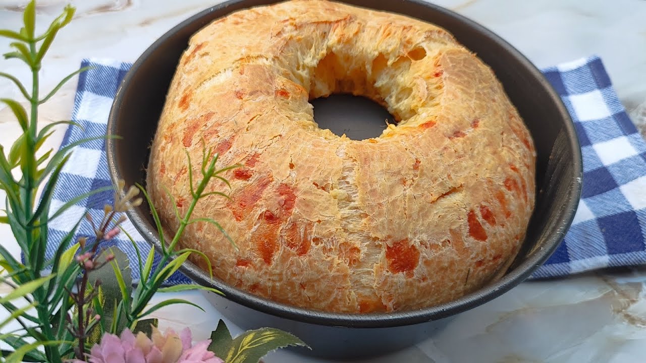 Bolo de Goma com queijo tradicional do Nordeste: simples, fácil e DELICIOSO |Rosca de goma...