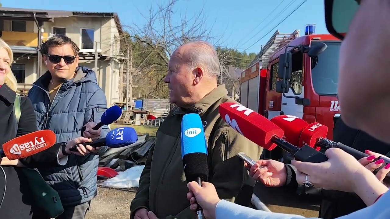 Potvynis Kauno rajone – spaudos konferencija 2
