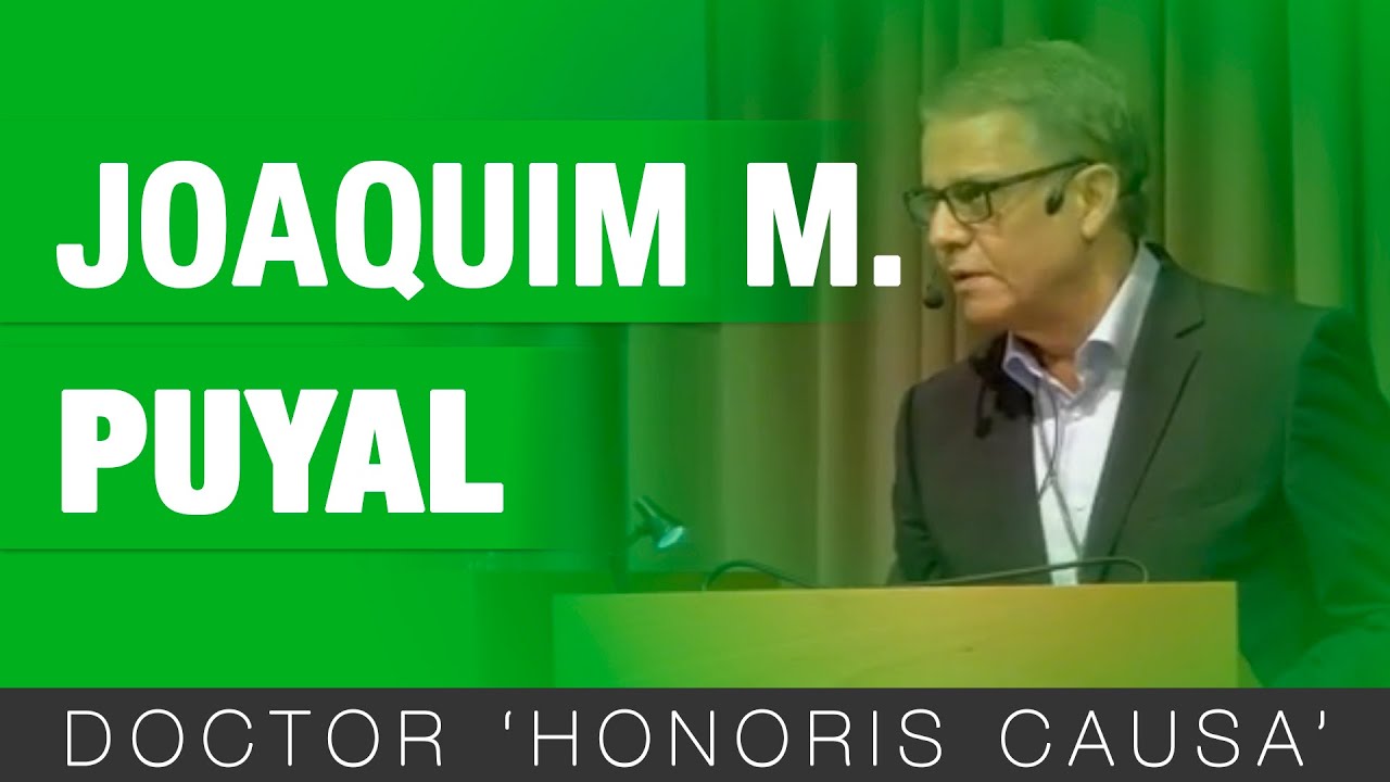 Joaquim Maria Puyal, Doctor 'Honoris Causa' de la UAB