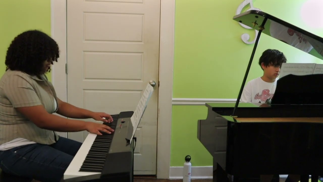 Brahms: "Hungarian Dance No. 5" For Two Pianists Performed Live at Tritone Summer Music Workshop