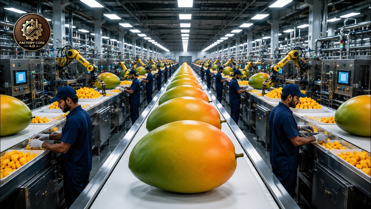 Inside a Dried Mango Factory | How Fresh Mangoes Are Preserved for Global Export (Full Process)