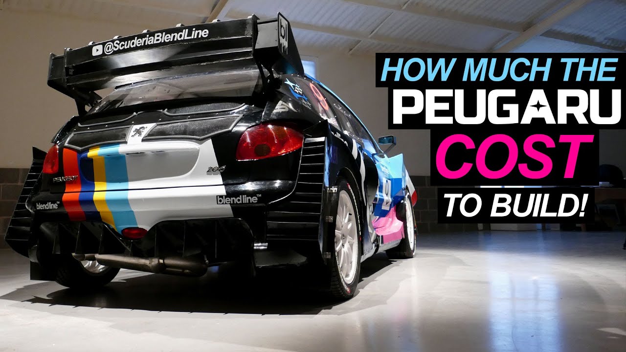 HOW MUCH DID THIS BUDGET WRC REPLICA COST TO BUILD? PEUGARU £££££ Breakdown! #builtnotbought