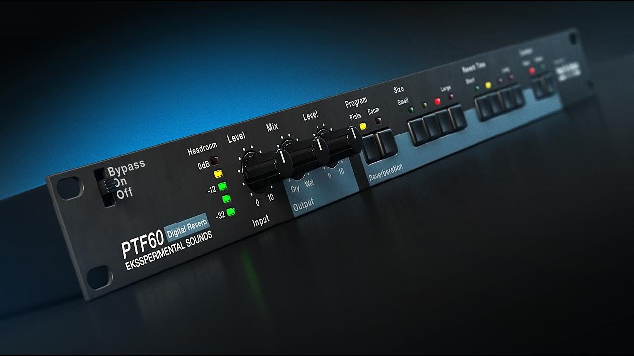 PTF60 Digital Reverb - Rack Extension for Reason - Examples