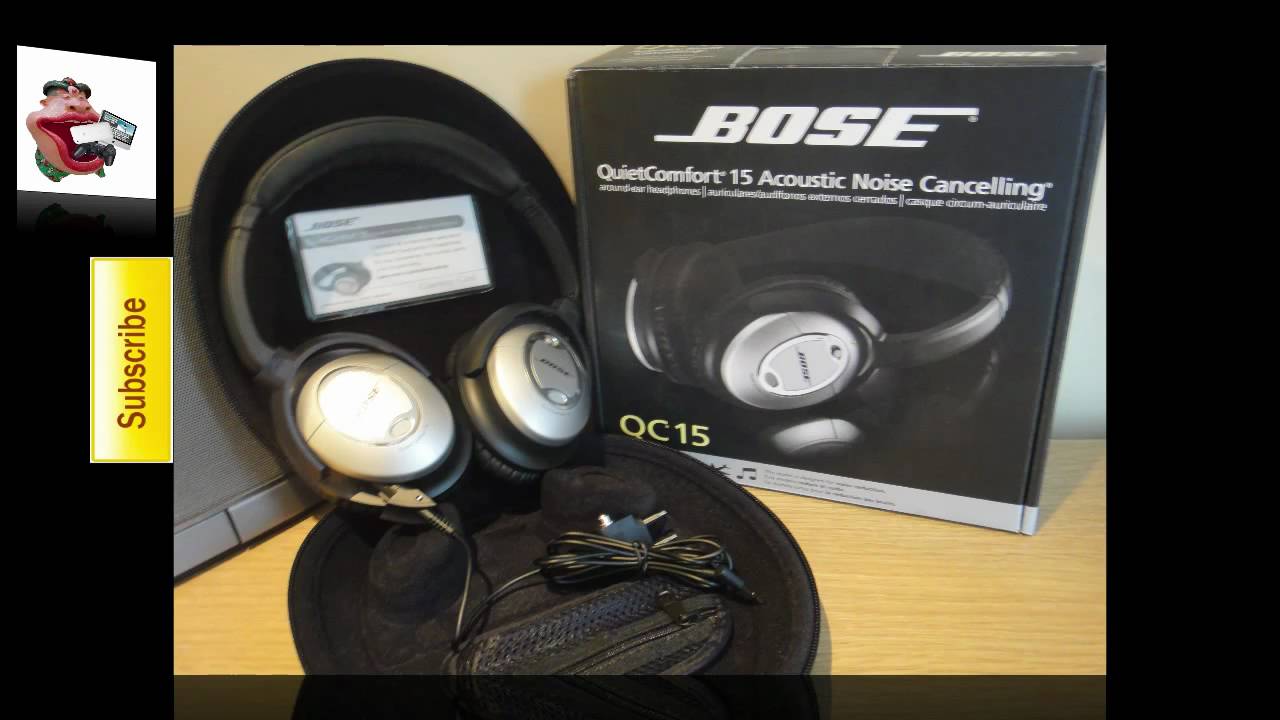 Bose QC15 Headphones Unboxing Quiet Comfort (Stop Motion)