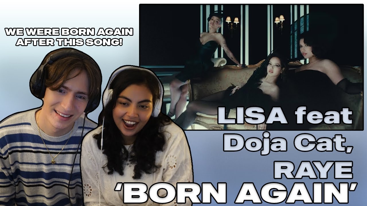 LISA - BORN AGAIN feat. Doja Cat & RAYE ReactionㅣMusic Producer Couple ReactㅣA Pleasant Surprise