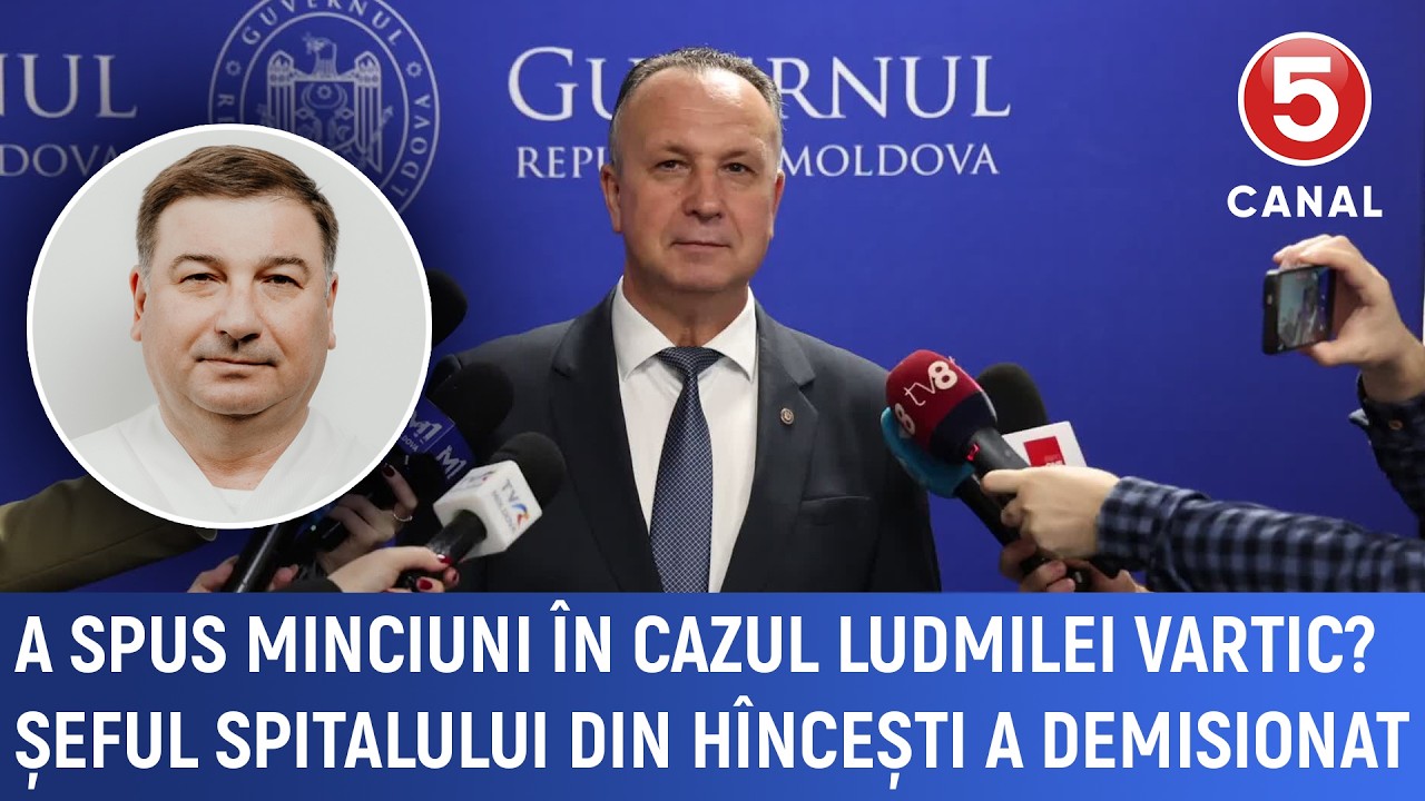 Șeful spitalului din Hîncești recunoaște partea sa de vină, în cazul Ludmilei Vartic,și demisionează