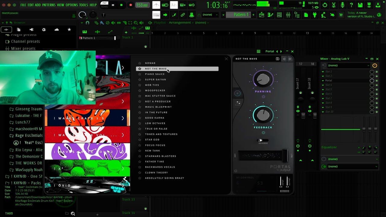 making a beat for future silent cookup