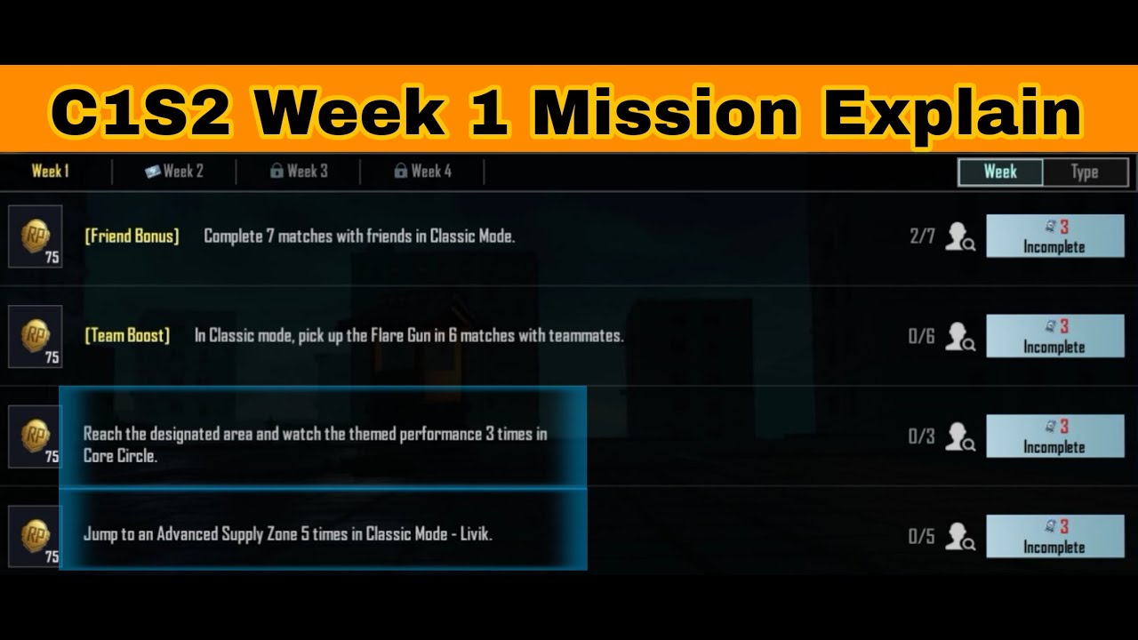 M11 ROYAL PASS MISSION COMPLETE | M11 ROYAL PASS WEEK 1 MISSION COMPLETE