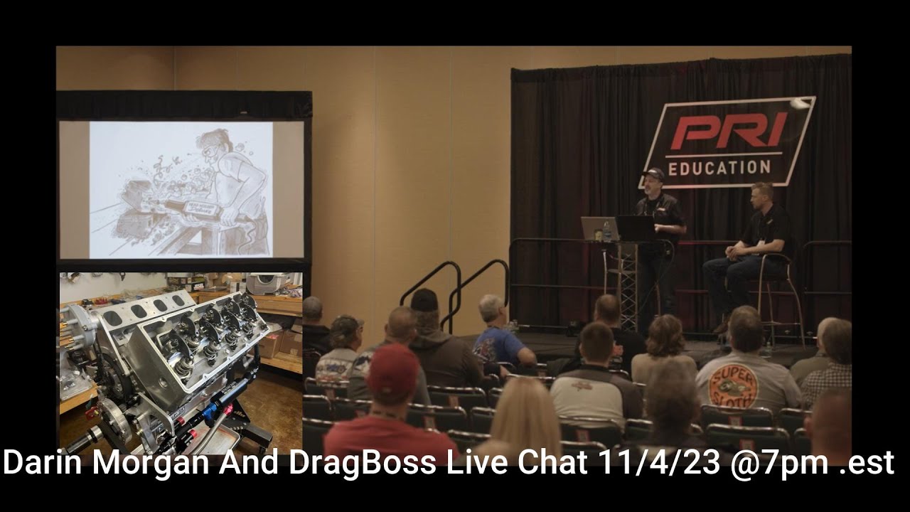 DBG: Live With Darin Morgan 11/4/@7pm .est Intake Manifold Design Old Versus New, Everything Else