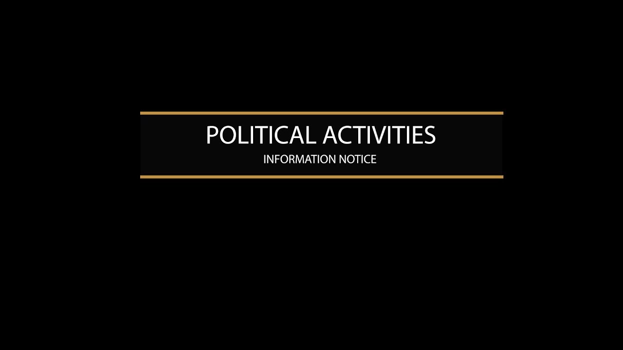 Political Activities