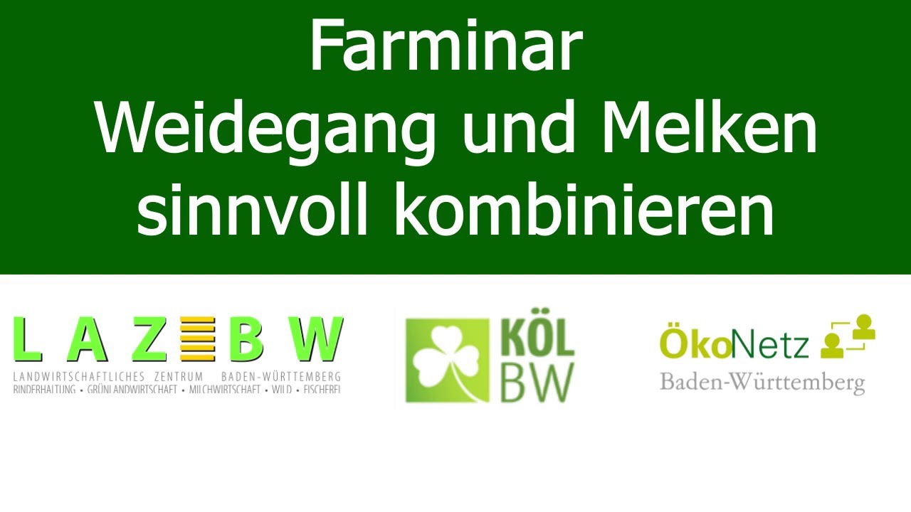 Farminar Weidegang und Melken