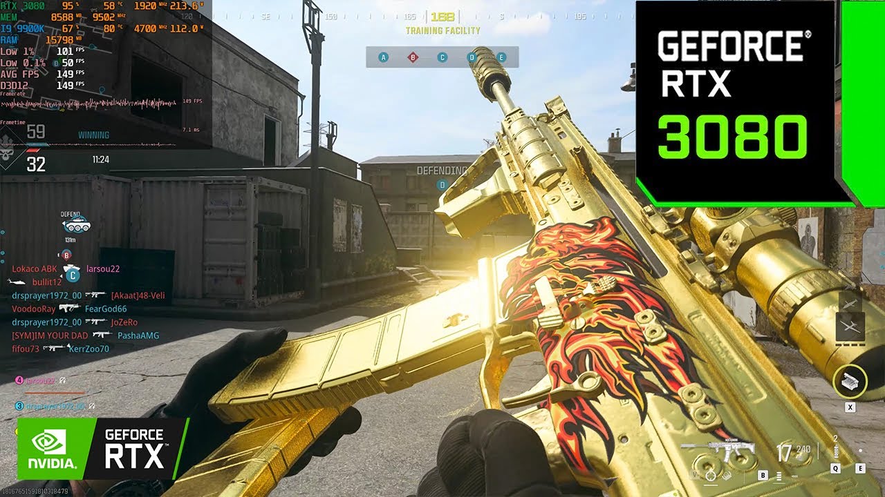 Call of Duty Modern Warfare 3 | RTX 3080 10GB ( 1440p Maximum Settings DLSS Performance / RTX OFF )