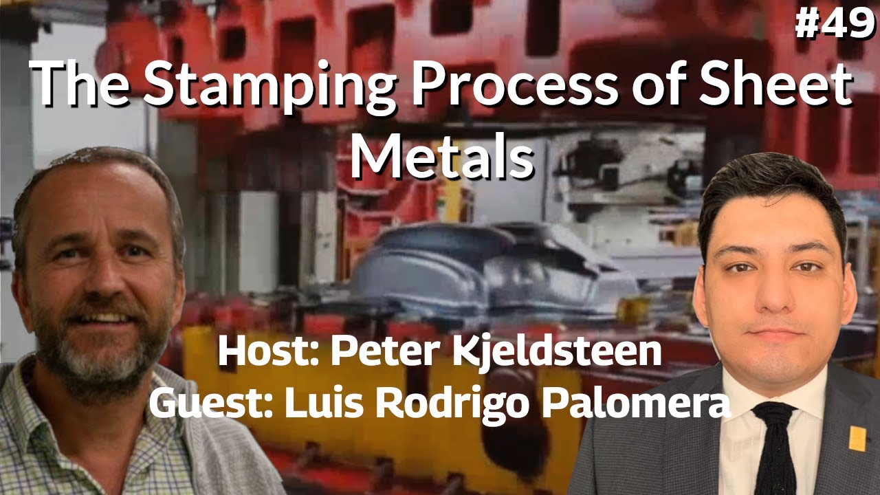How Metal Stamping Shapes Cars | Automotive Sheet Metal Explained w/ Luis Palomera