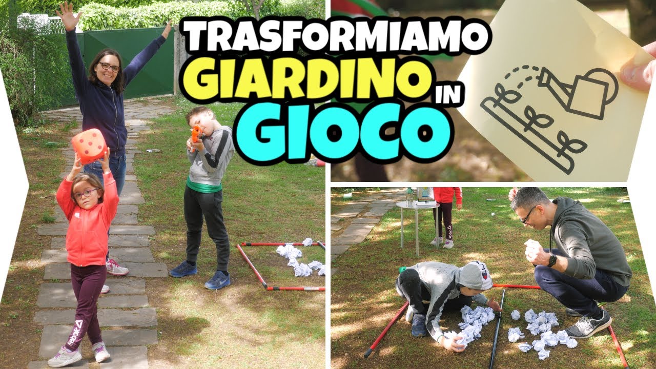TRASFORMIAMO IL NOSTRO GIARDINO in Gioco da Tavolo