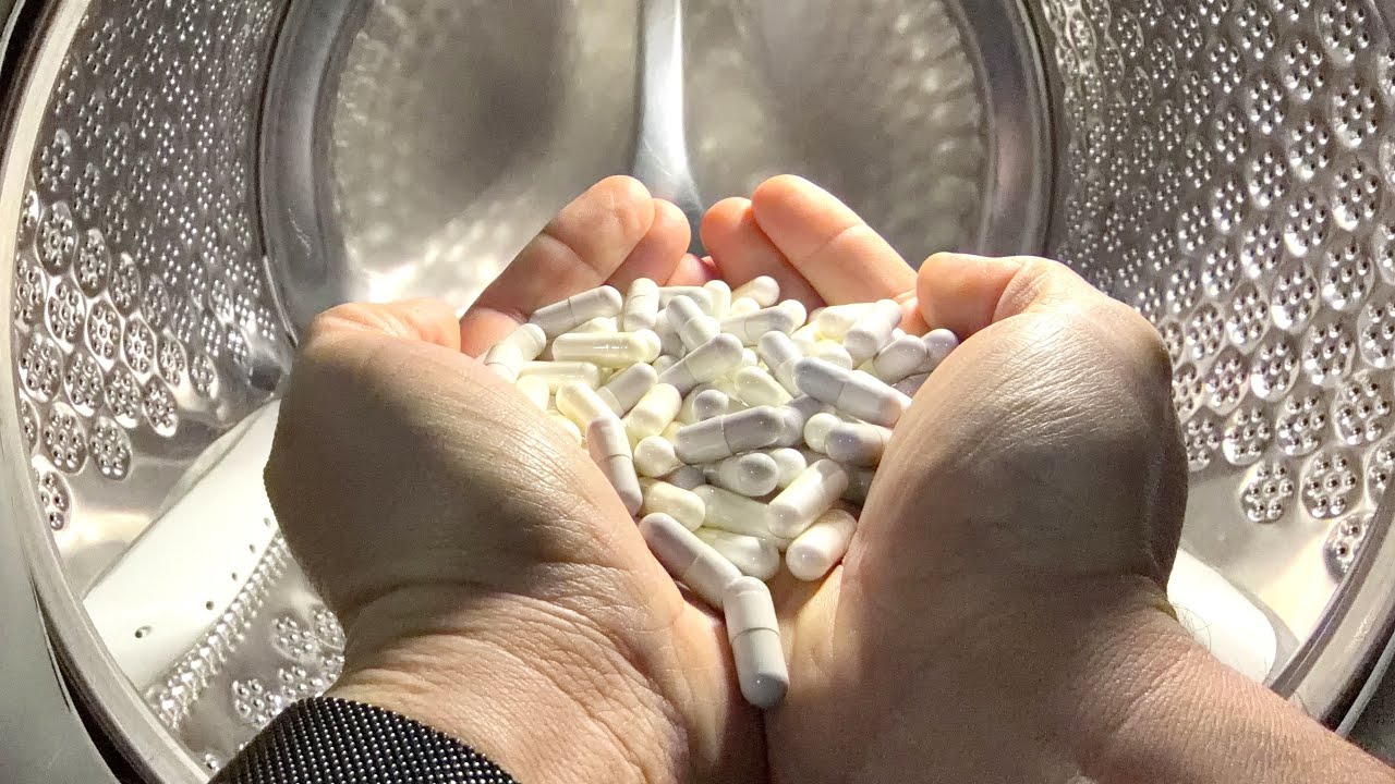Experiment - Pills - in a Washing Machine