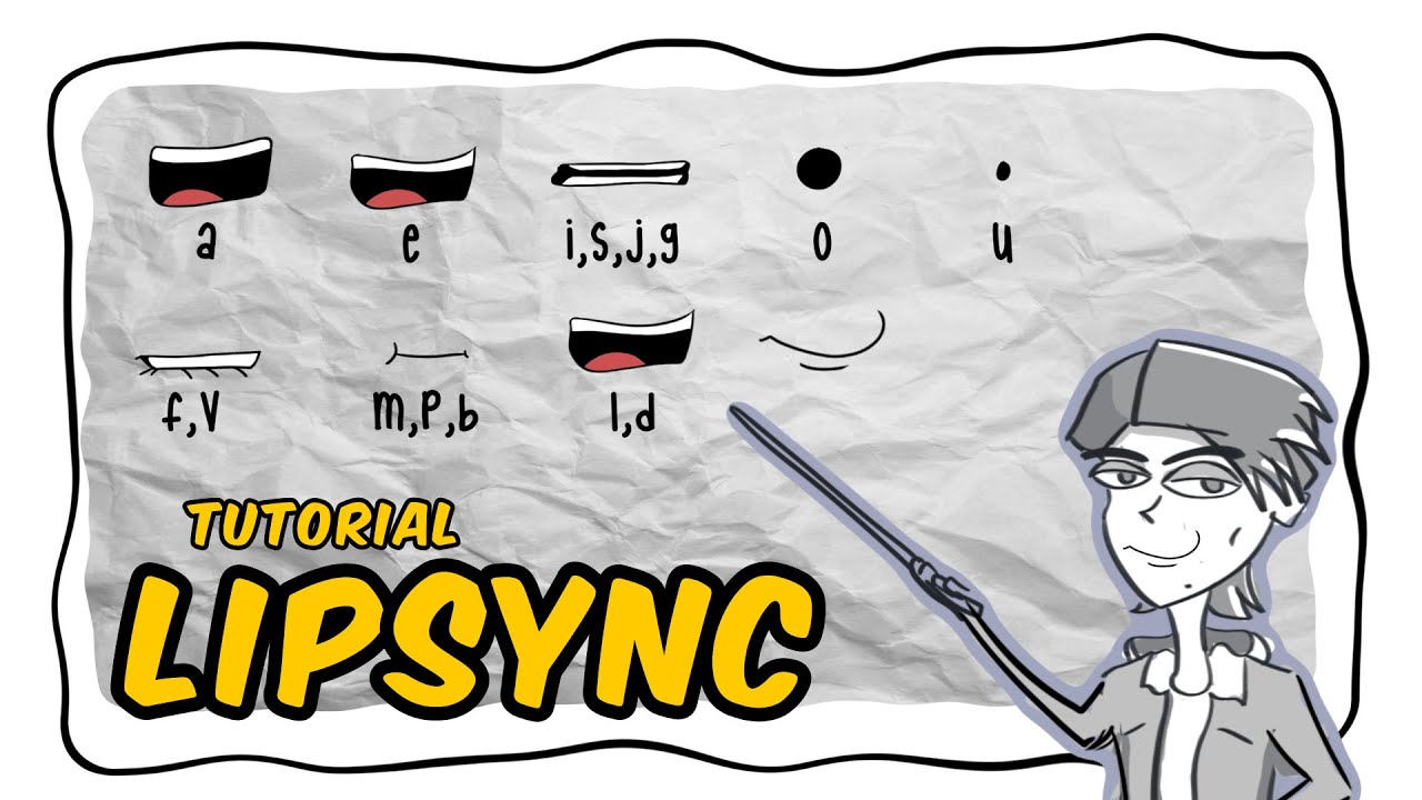 ¿Cómo hacer Lipsync para tus personajes animados? - Tutorial ✏️