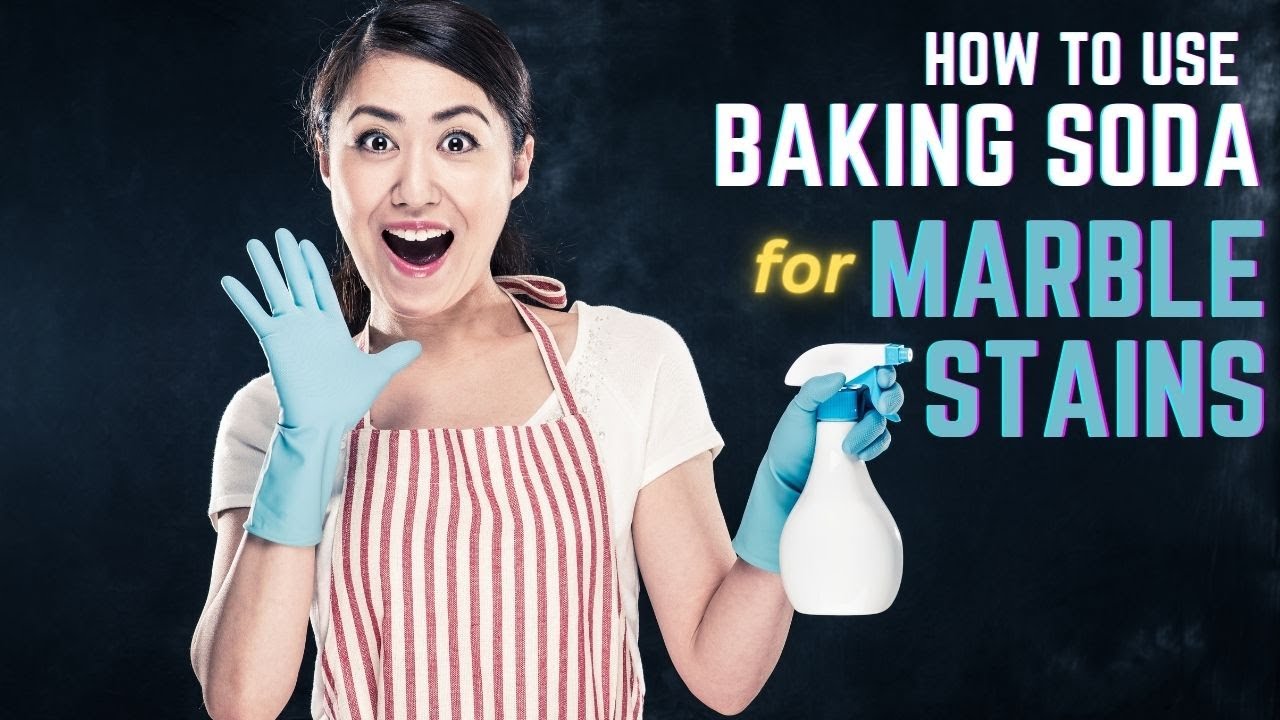 Say Goodbye to Marble Stains with Baking Soda - DIY Tutorial