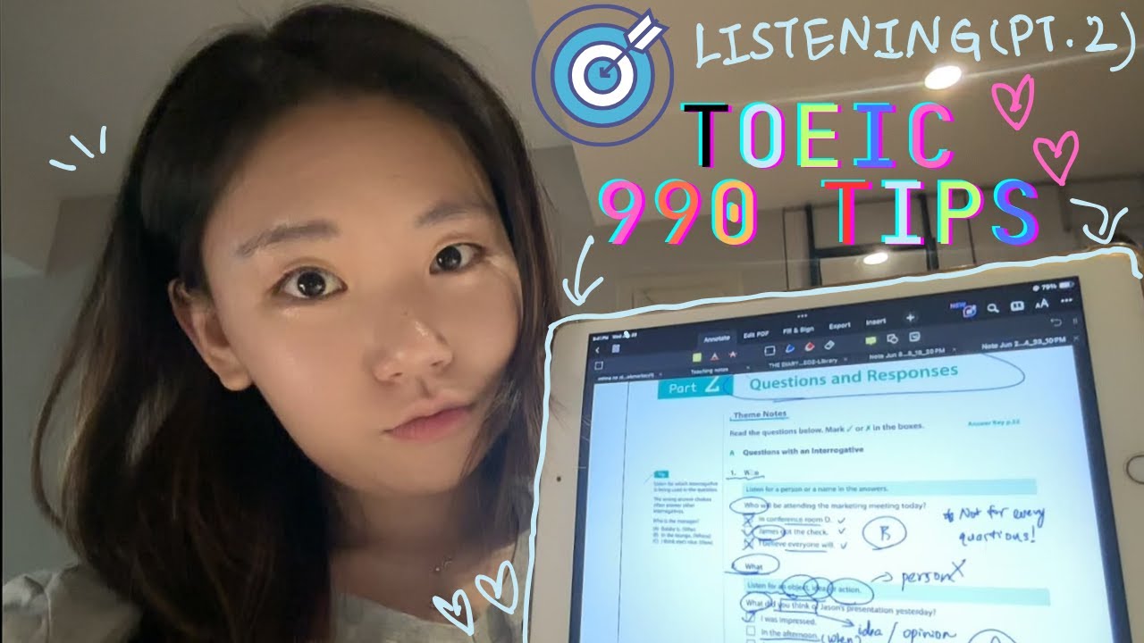 How to improve your TOEIC listening score (Part 2 question types)