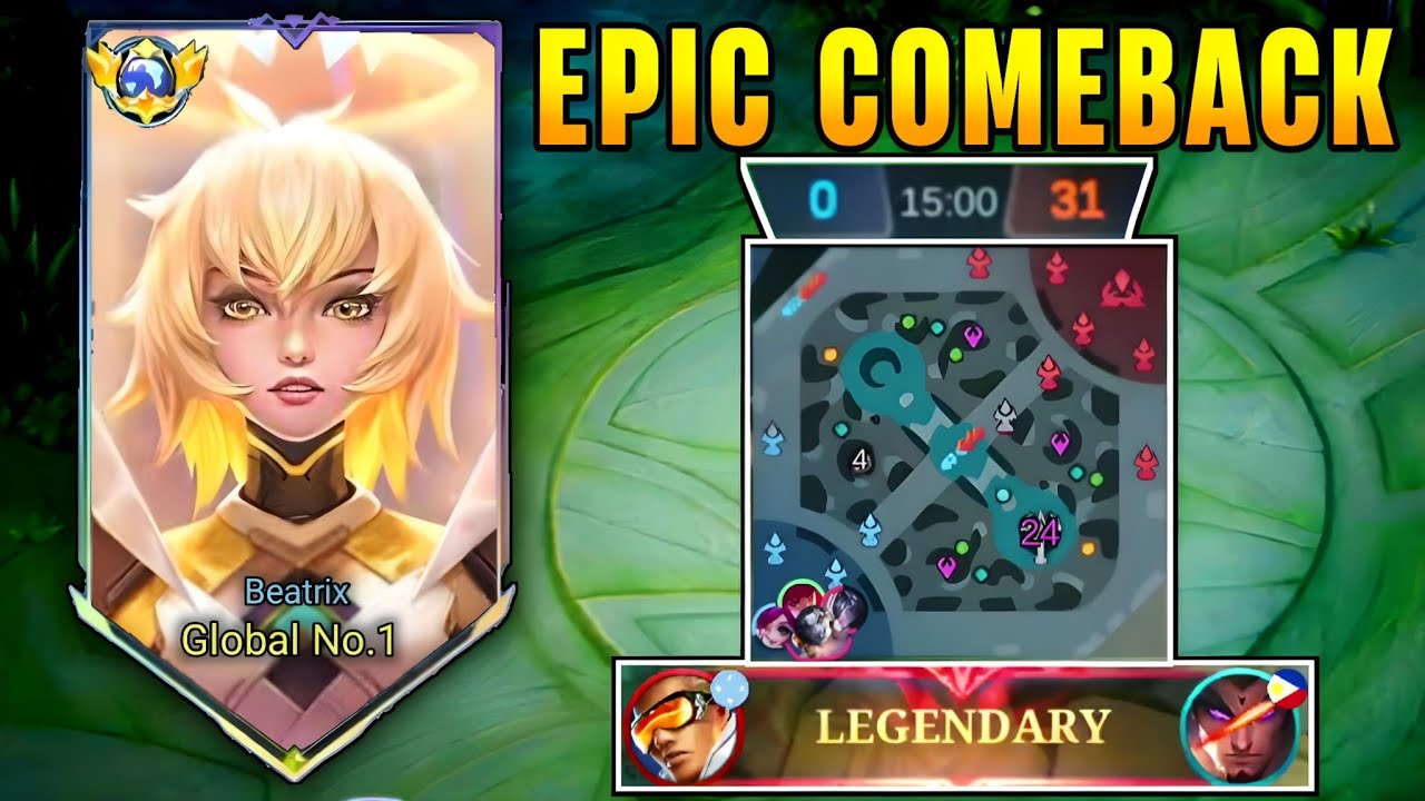 IMPOSSIBLE COMEBACK!!! HARD GAME COMEBACK USING BEATRIX (explained)