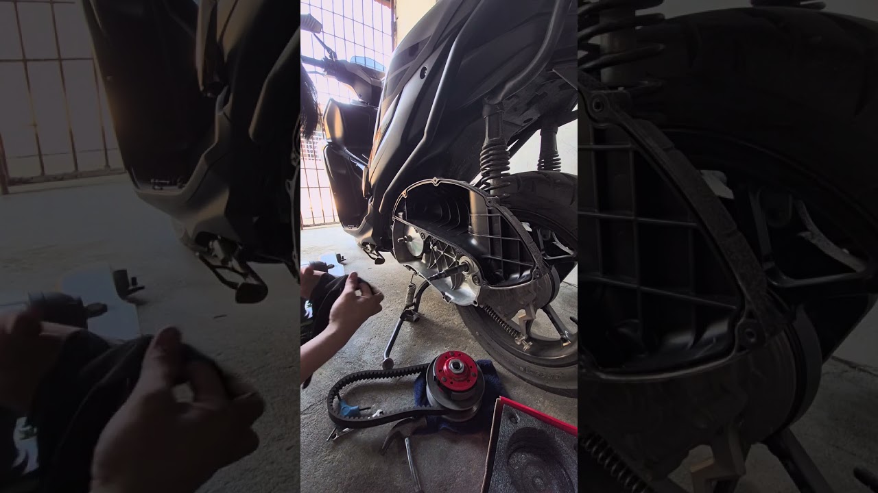 Install Mutarru Cvt Set In Aerox V2