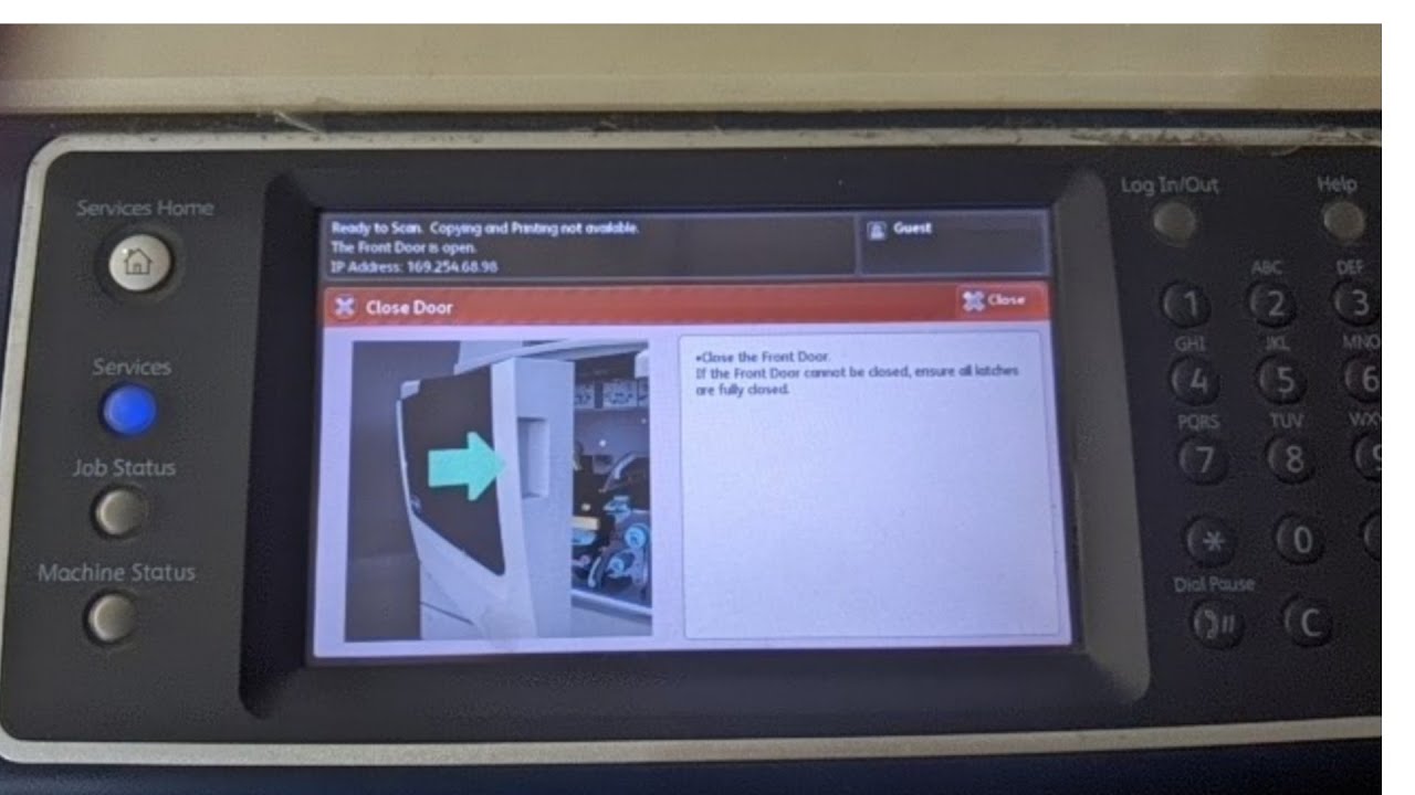 how to xerox 5845/5855/5875/5890 close door problem solution| problem solution xerox| ghani trader