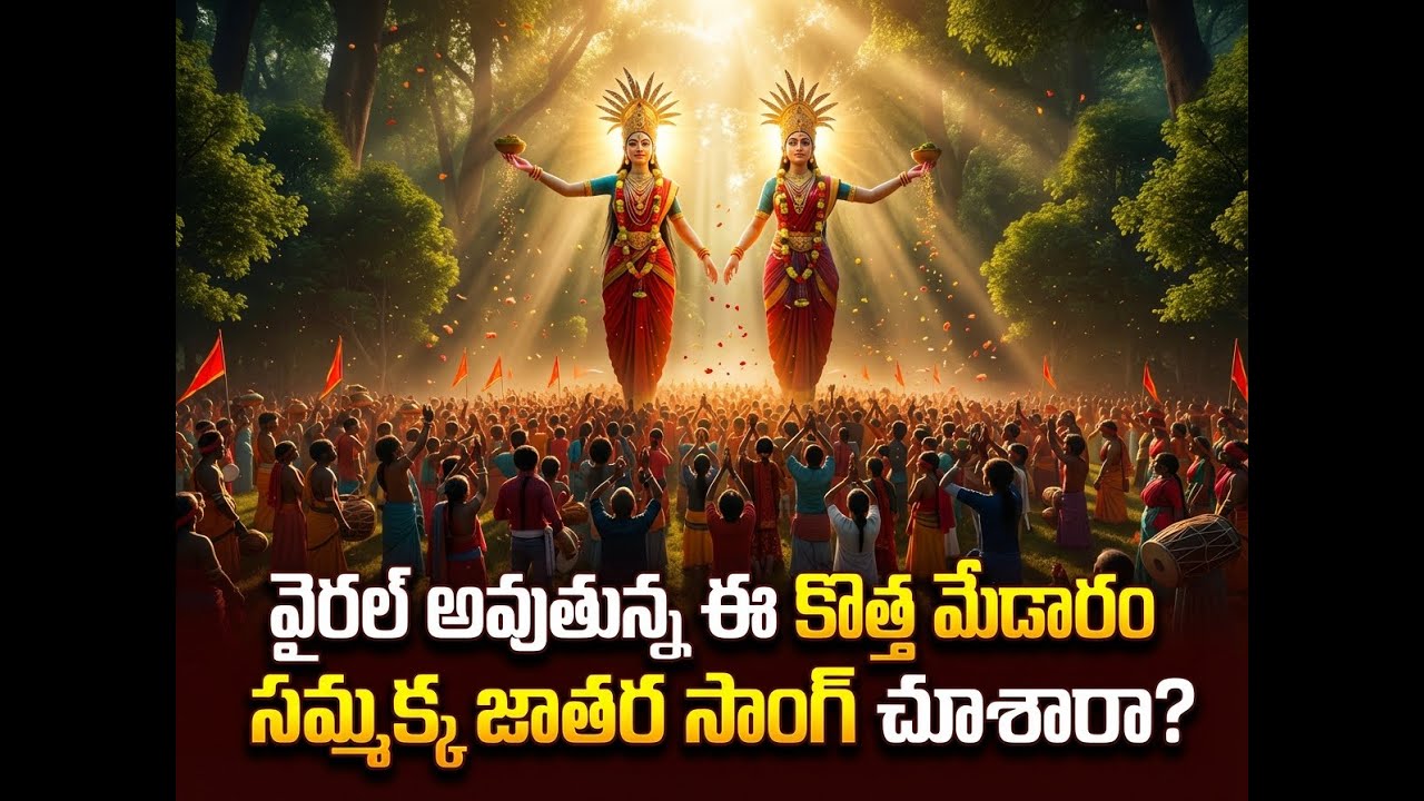 Medaram Jatara Special Song 2026 | Sammakka Saralamma Divine Blessing Video | Telangana Folk.