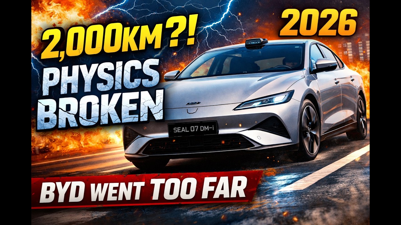 Physics BROKEN: Why BYD&rsquo;s New 2,000km Hybrid is INSANE [2026]