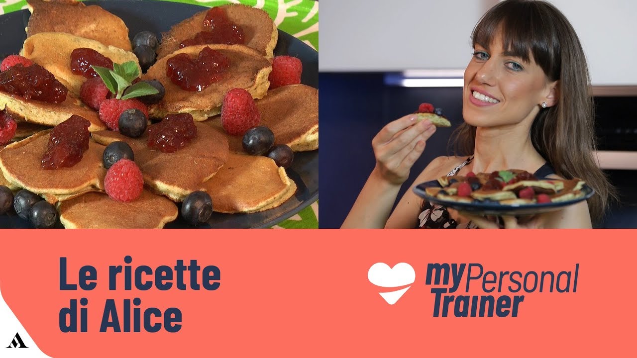 Pancake con alga spirulina