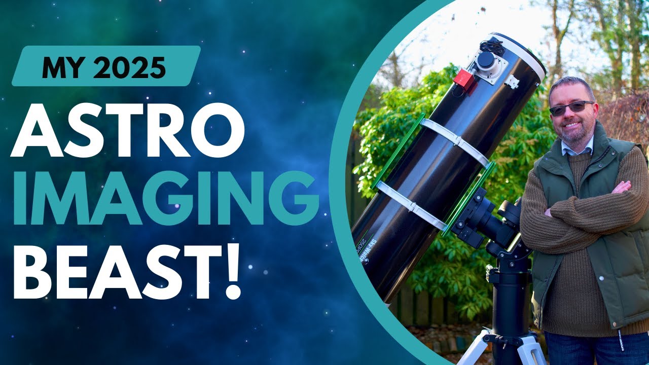Моя НОВАЯ установка для получения изображений с помощью телескопа! | Skywatcher 250PDS и iOptron ...