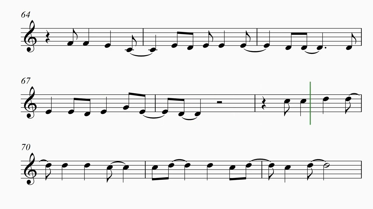 How To Save A Life | Clarinet Sheet Music