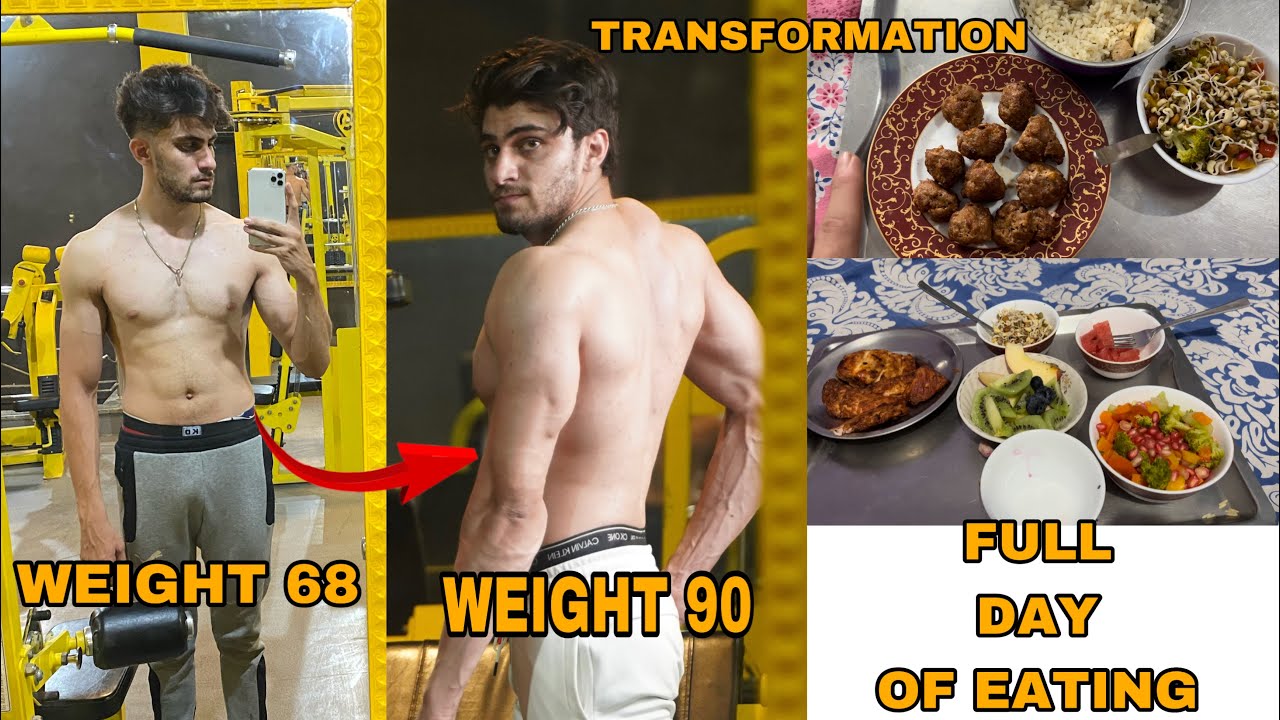 FULL DAY OF EATING/ HOW TO GAIN WEIGHT? / TRANSFORMATION SERIES/ANAS PATHAN